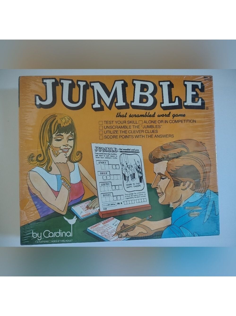 Vintage 1975 Board Game JUMBLE
